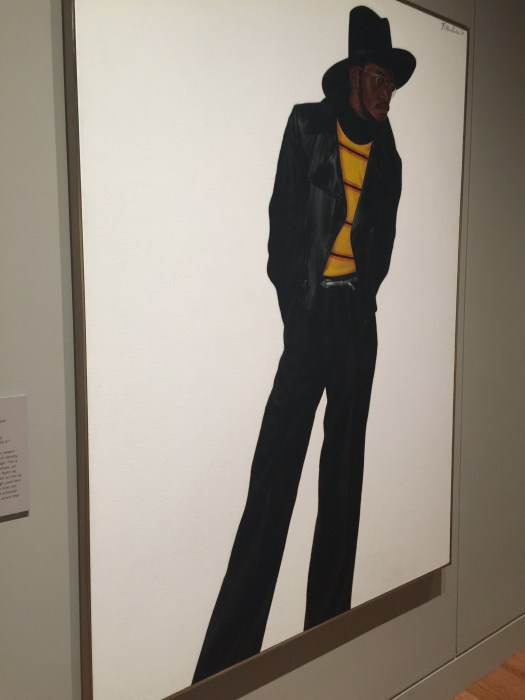 photo of painting New Orleans Niggah by Barkley Hendricks
