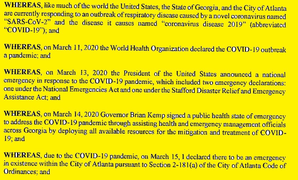 image of executive order points